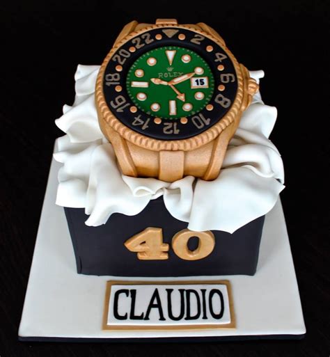 green rolex watch grooms cake|Rolex watch .